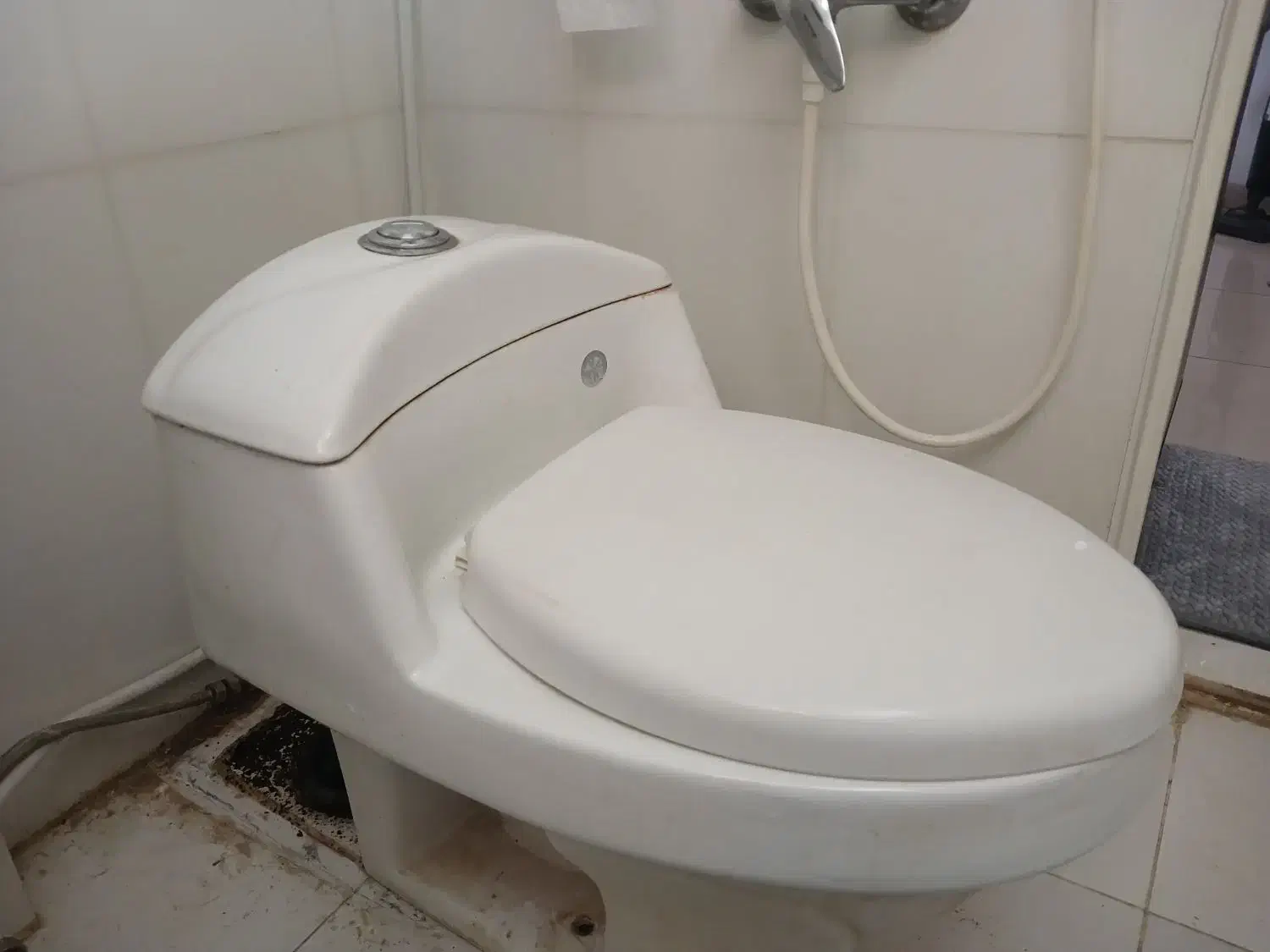 توالت فرنگی (دستشویی فرنگی) ایساتیس|لوازم سرویس بهداشتی|شیراز, وصال|دیوار