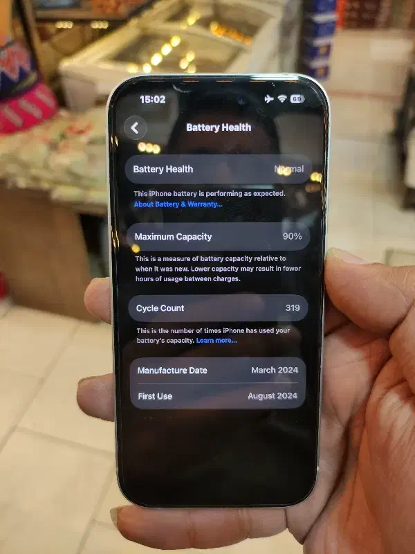 iphone 15 normal 128g|موبایل|آمل, |دیوار