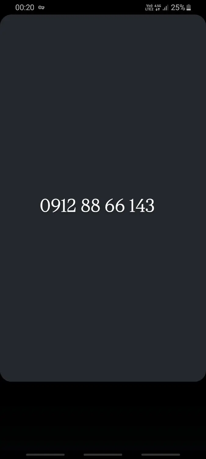 0912.88.66.143|سیم‌کارت|قزوین, |دیوار