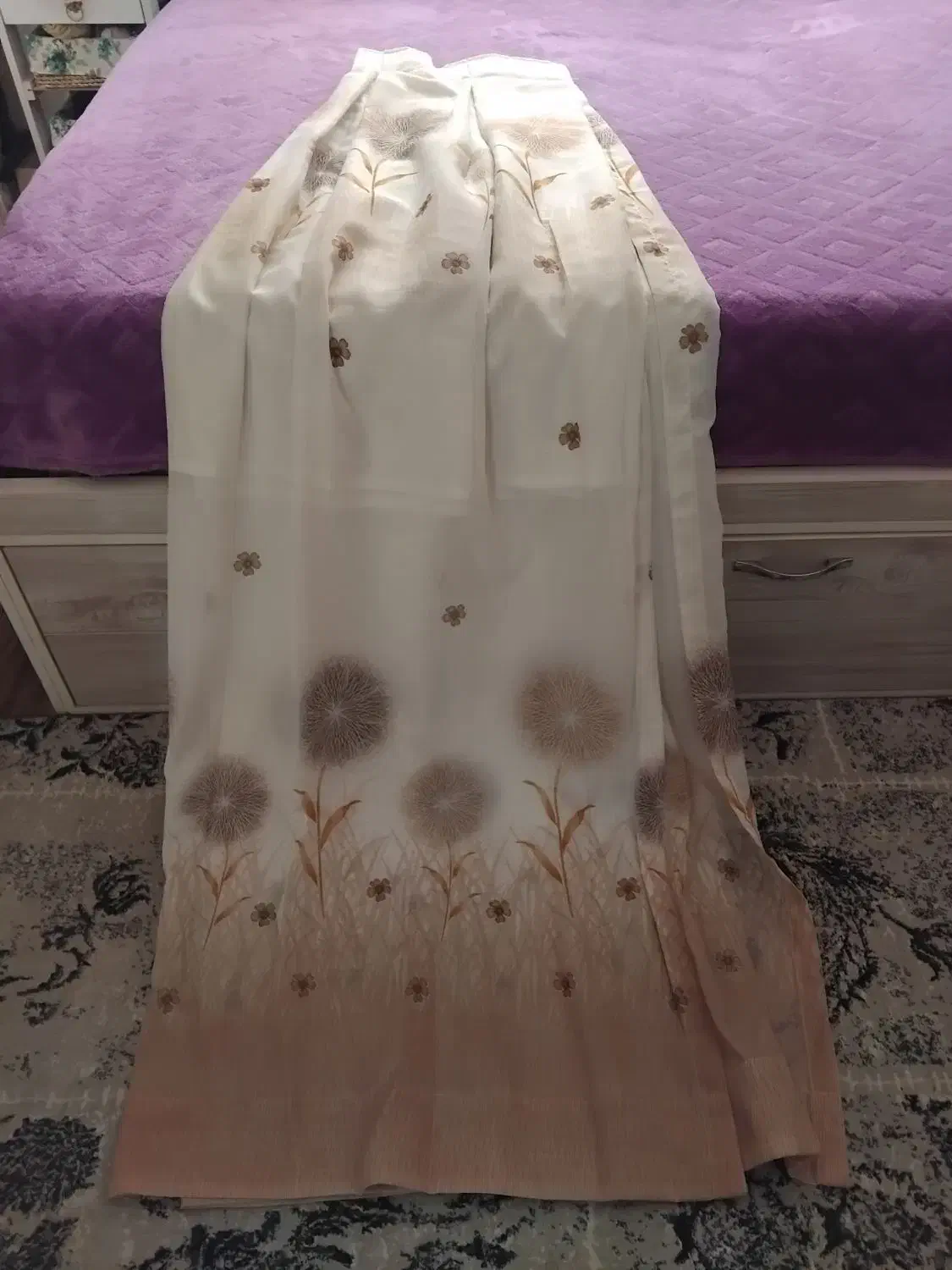 پرده حریر|پرده، رانر، رومیزی|تهران, جیحون|دیوار