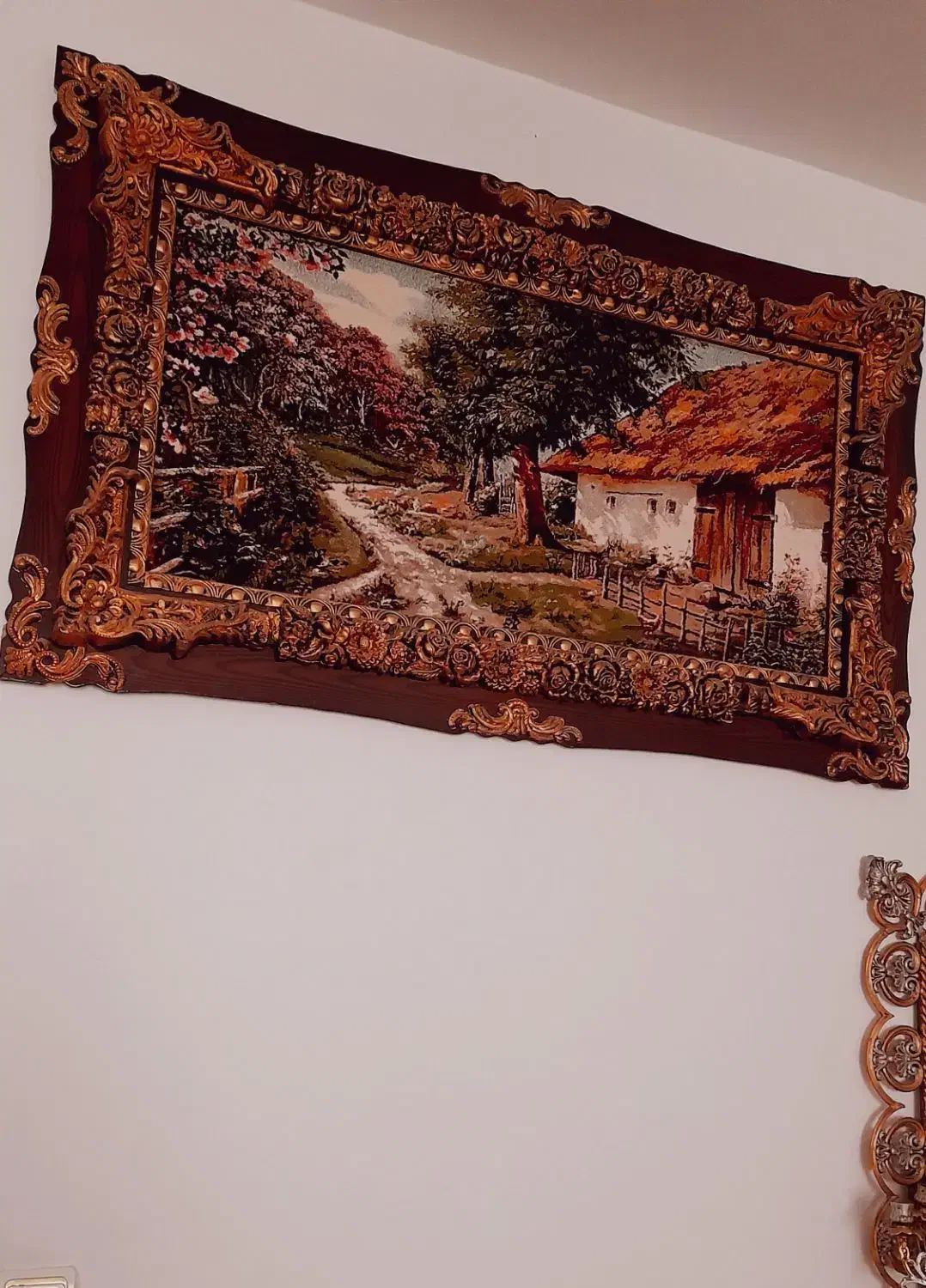 تابلو فرش زیبا|تابلو فرش|محمدیه-قزوین, |دیوار