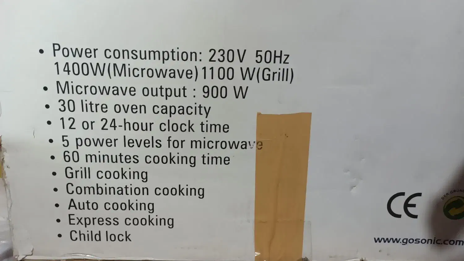 فروش ماکروفر مارک cosonic|اجاق گاز و لوازم برقی پخت‌وپز|شیراز, شهرک پرواز|دیوار