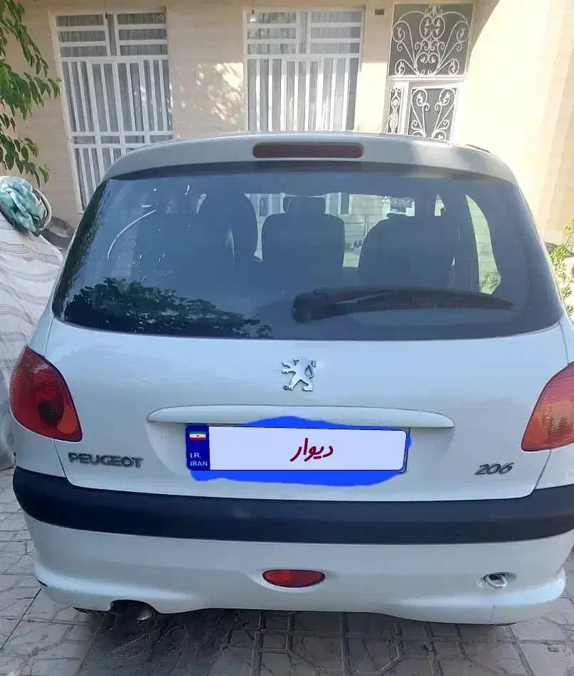 206 کم کار|خودرو سواری و وانت|شیراز, گل سرخ|دیوار