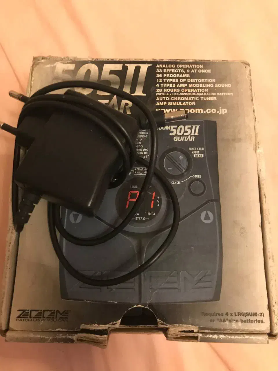 Zoom505IIاصل ژاپن (حتما توضیحات مطالعه شود)افکت|گیتار، بیس، امپلیفایر|تهران, چیتگر شمالی|دیوار