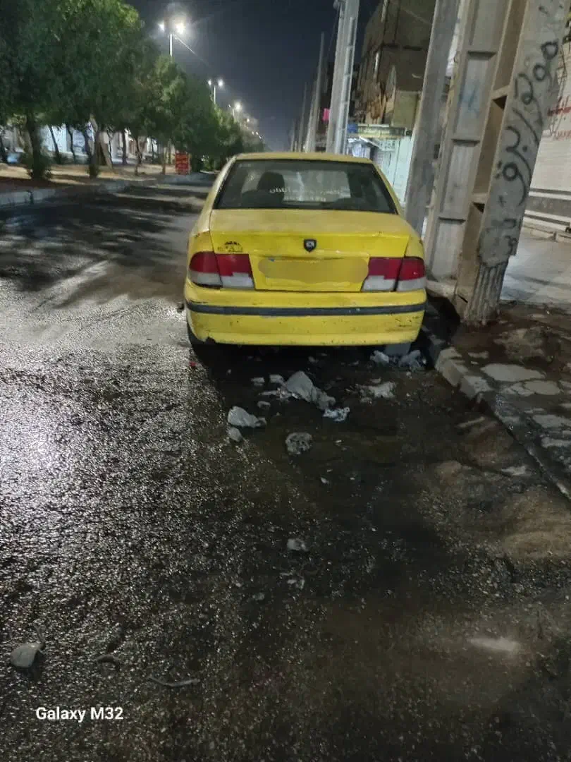 سمند تاکسی اسقاطی|خودرو سواری و وانت|آبادان, |دیوار