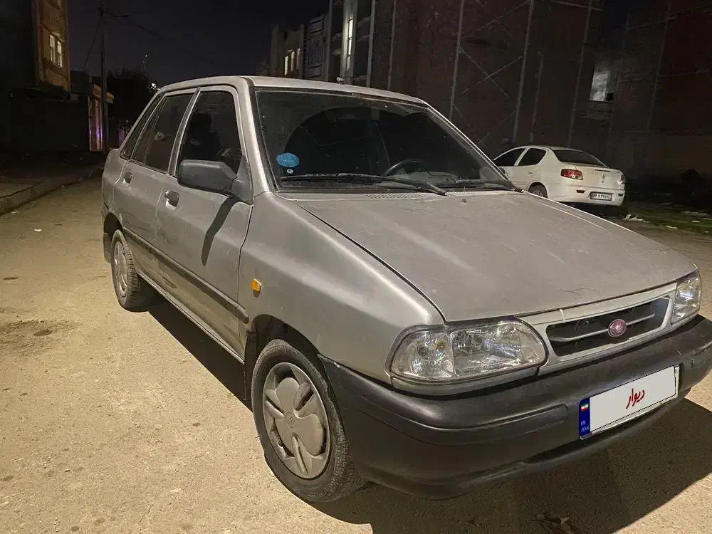 پراید مدل ۹۰ نقره‌ای بدون افتاب سوختگی|خودرو سواری و وانت|پارس‌آباد, |دیوار