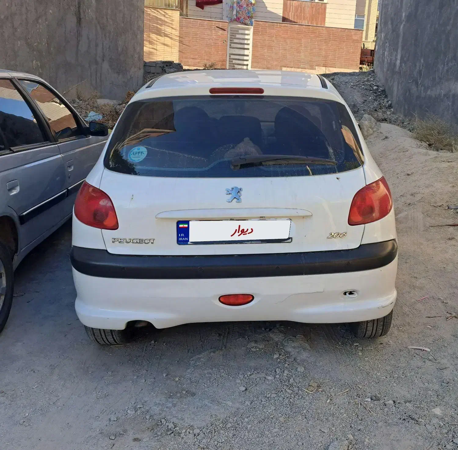 فروش پژو ۲۰۶|خودرو سواری و وانت|فولادشهر, B2|دیوار