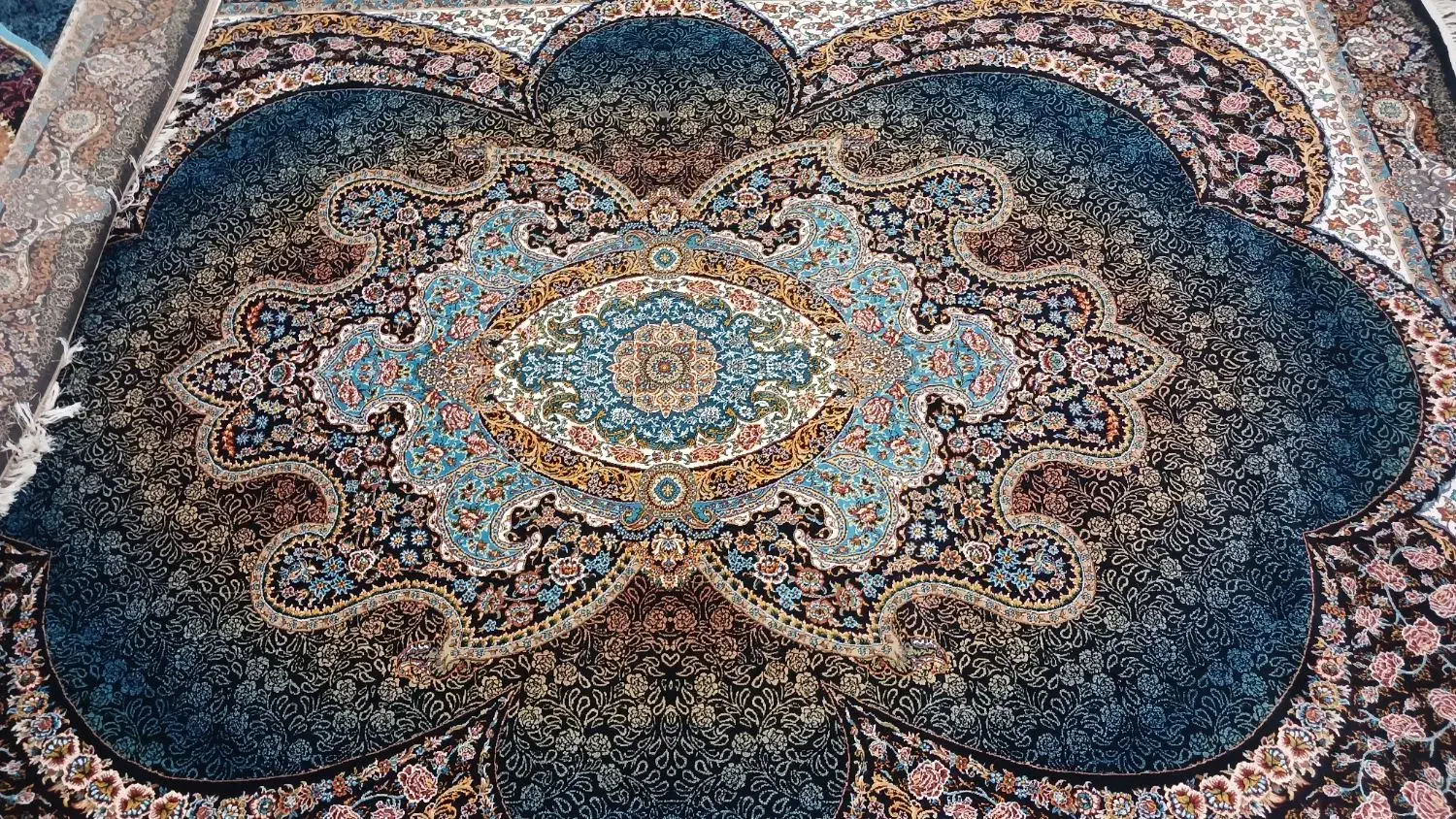 فرش 12متری بدون سوختگی و پارگی|فرش|دورود, |دیوار