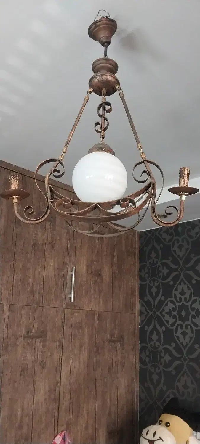 لوستر|لوستر و چراغ آویز|اراک, |دیوار