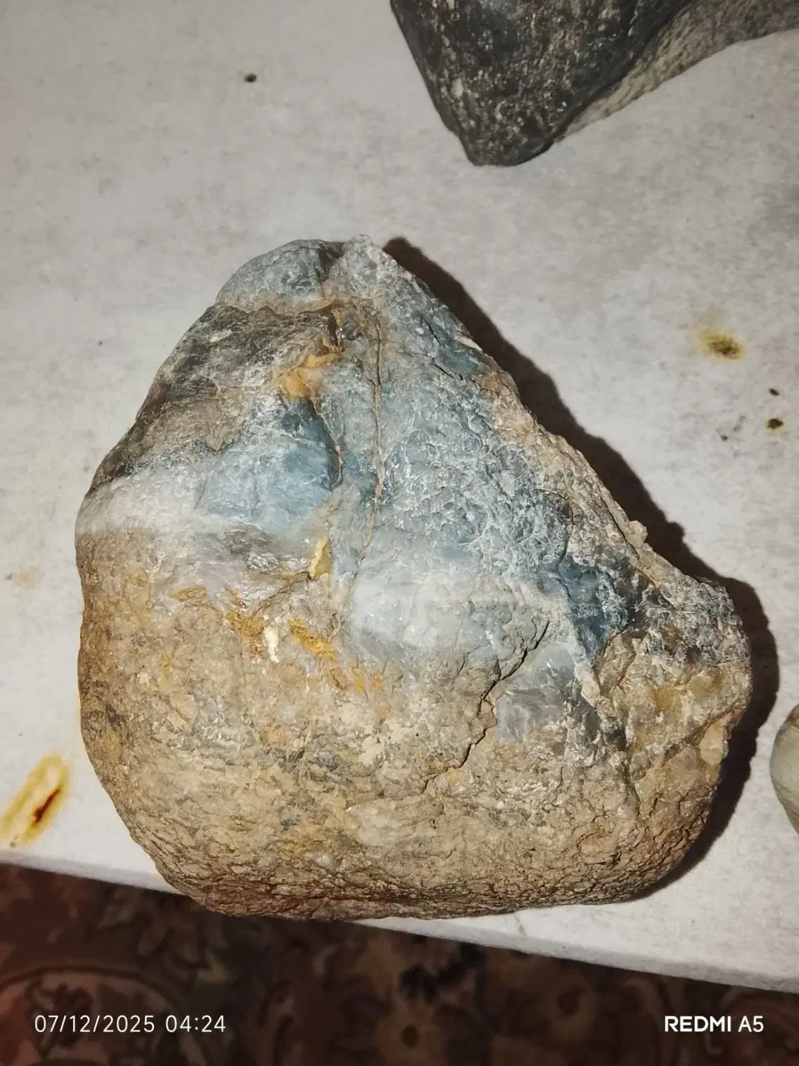 عقیق کبود|جواهرات|قم, نخودی|دیوار