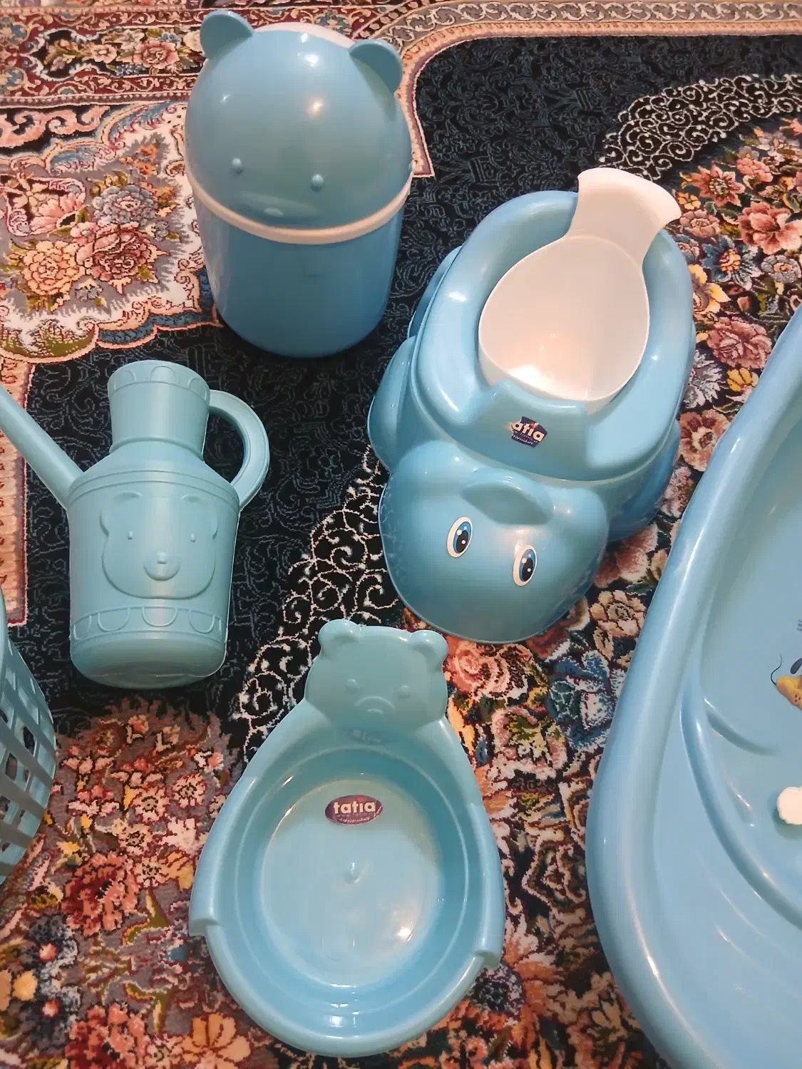 سرویس پلاستیک سیسمونی نونو اصلا استفاده نشده|اسباب و اثاث بچه|نهاوند, |دیوار