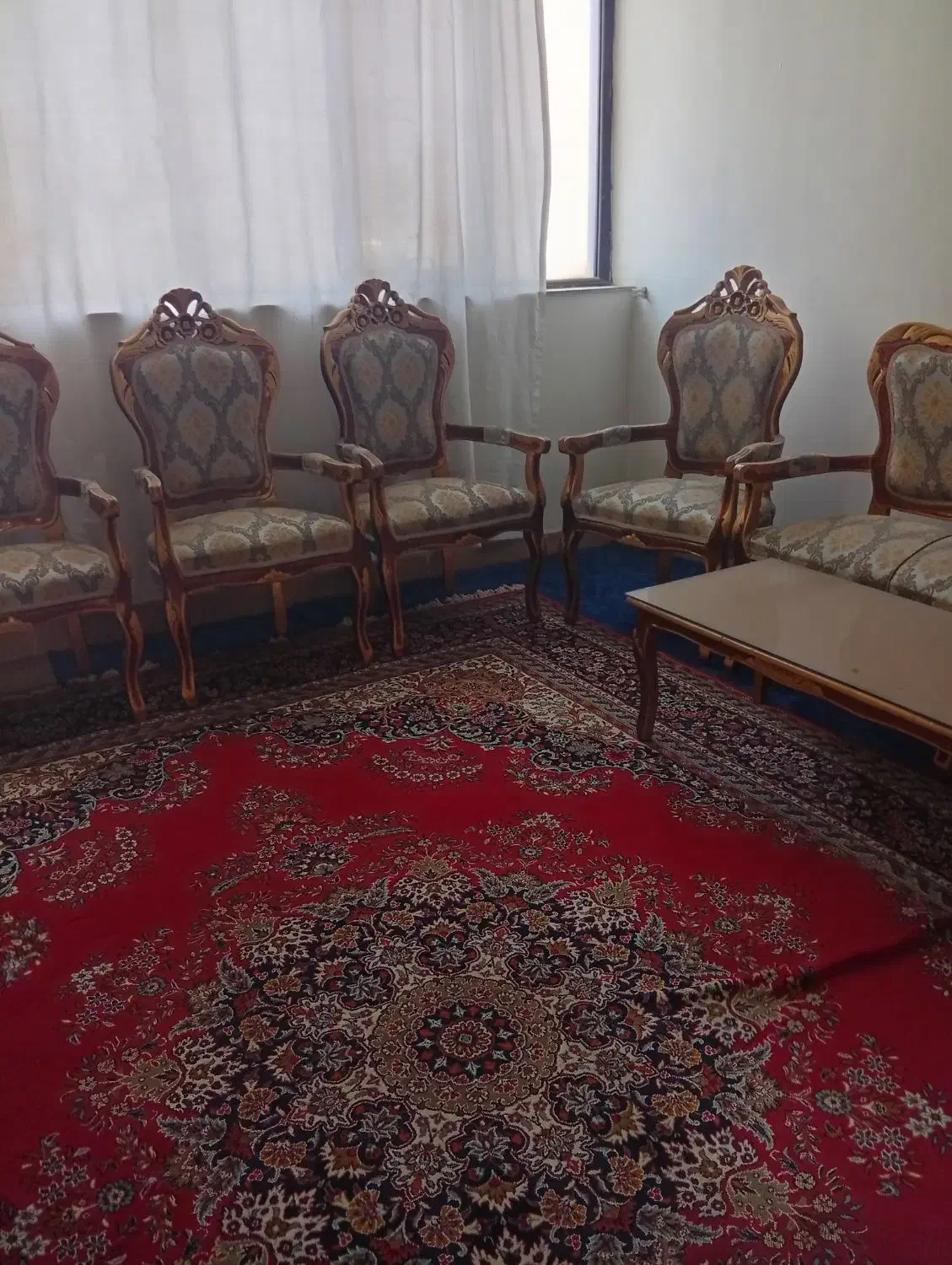 مبل۹نفره تمیز درحدنو|مبلمان خانگی و میز عسلی|ماهدشت, |دیوار