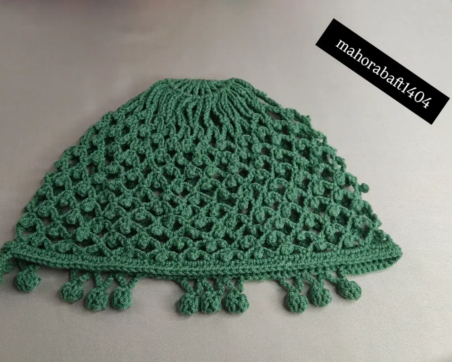 کلاه مدل زنبوری ومینی ماندانا|لباس|گلستان (تهران), |دیوار