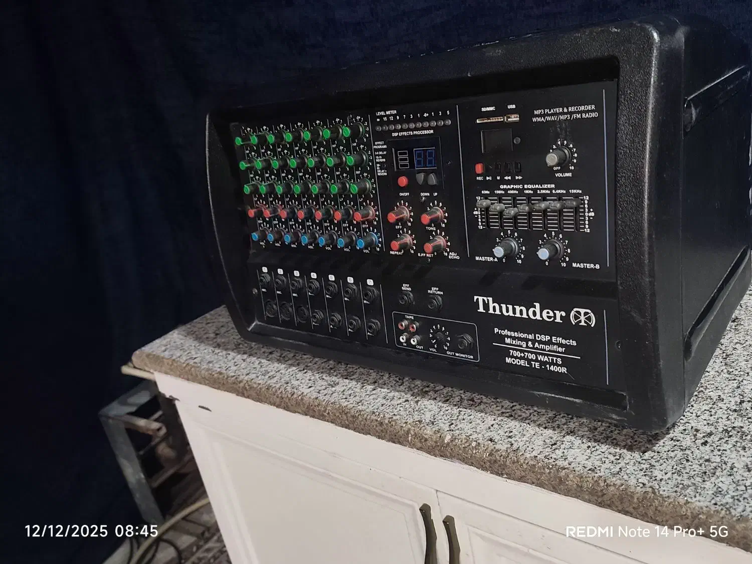 آمپلی فایر تندر1400R|سیستم صوتی خانگی|شیراز, بهارستان|دیوار