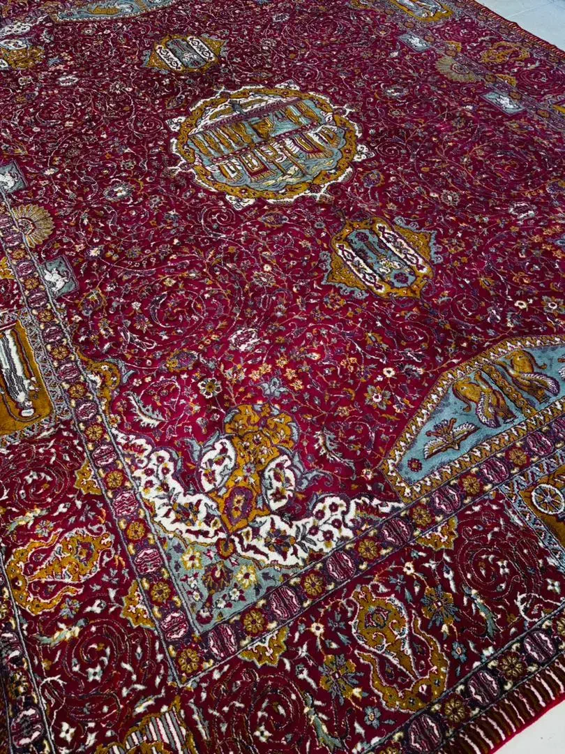 فرش۱۲متری ماشینی کارکرده|فرش|تبریز, |دیوار