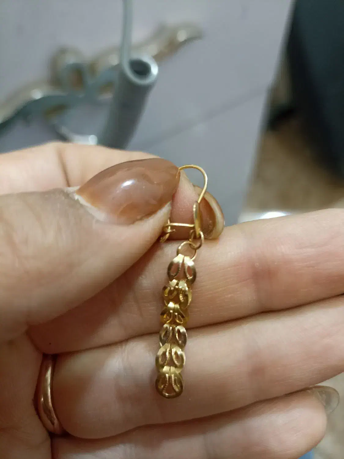 گوشواره طلا|جواهرات|خرم‌آباد, |دیوار