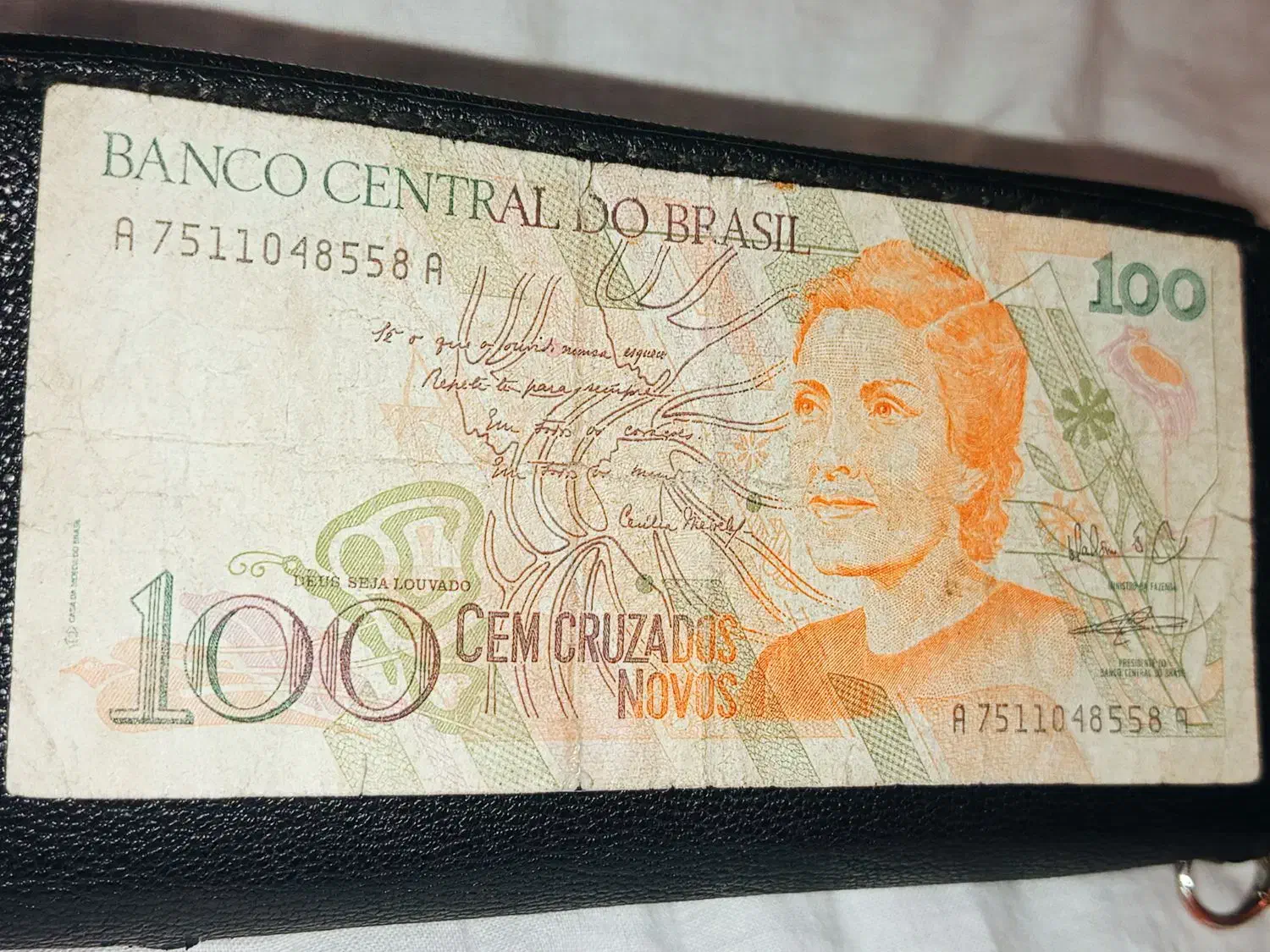 پول کشور برزیل 100کروز کلکسیونی قدیمی|کلکسیون سکه، تمبر، اسکناس|ابهر, |دیوار