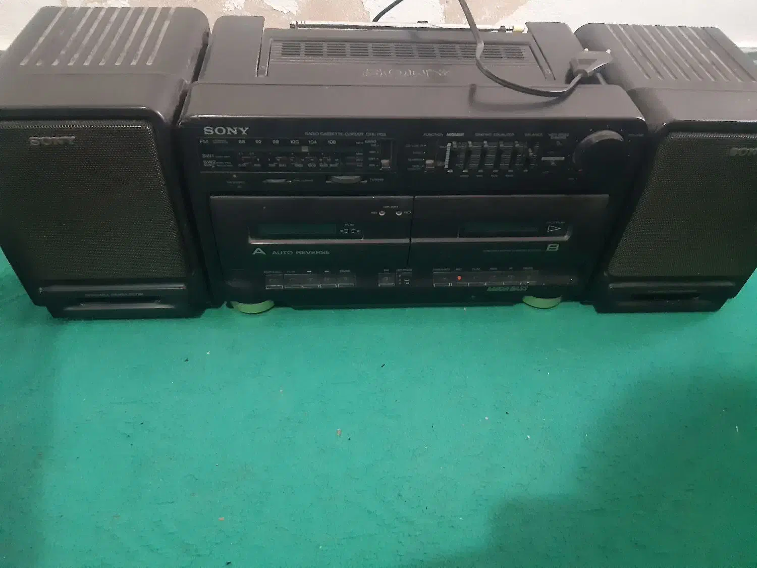 رادیو ضبط قدیمی سونی کلکسیونی|سیستم صوتی خانگی|نوشهر, |دیوار