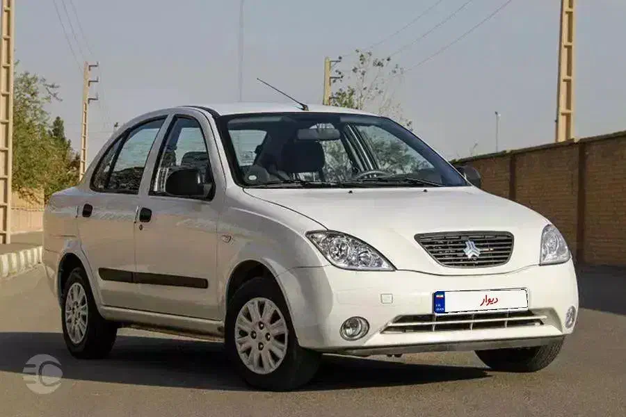 ماشین تیبا صندوق دار عکس دکوری میباشد|خودرو سواری و وانت|نسیمشهر, |دیوار