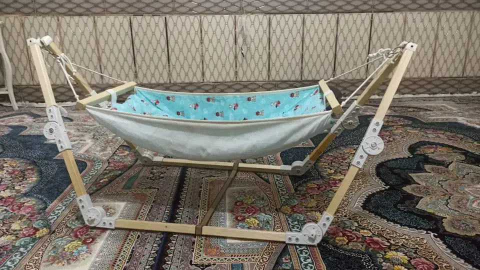 گهواره آسابانو|تخت و صندلی بچه|زابل, |دیوار