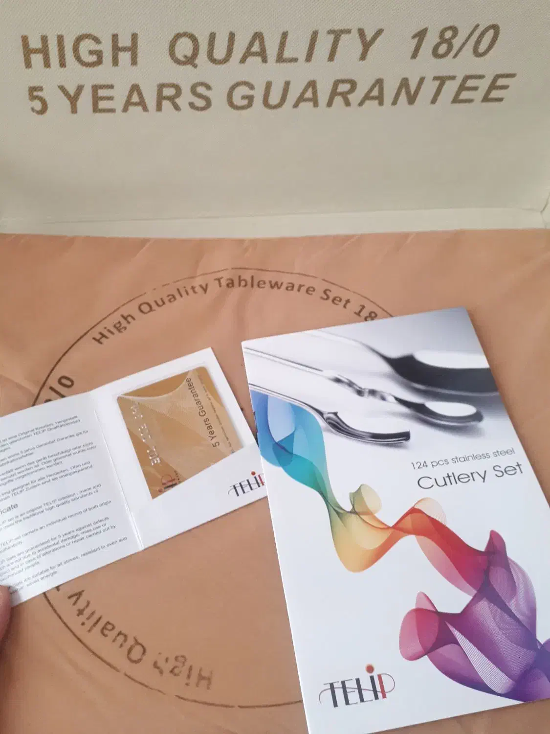 سرویس قاشق چنگال۱۲۴پارچه تلیپ اصل آلمان|ظروف سرو و پذیرایی|رشت, آتشگاه|دیوار