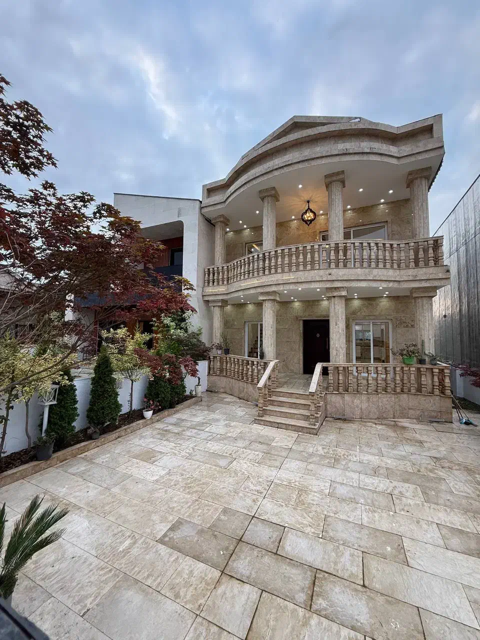کاخ ویلای نماسنگ باسندتک برگ تاساحل۵ دقیقه|فروش خانه و ویلا|تهران, اقدسیه|دیوار