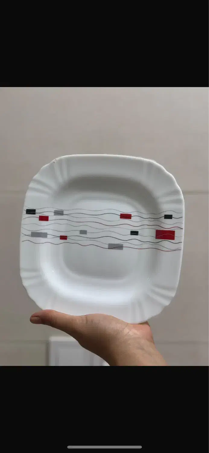 سرویس ارکوپال مربعی ۶نفره|ظروف سرو و پذیرایی|علیآباد کتول, |دیوار