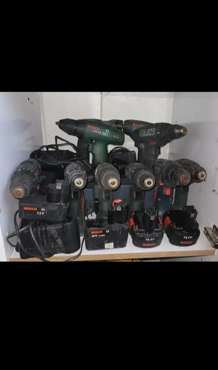 دریل شارژی مارک بوش|ابزارآلات|زاهدان, |دیوار