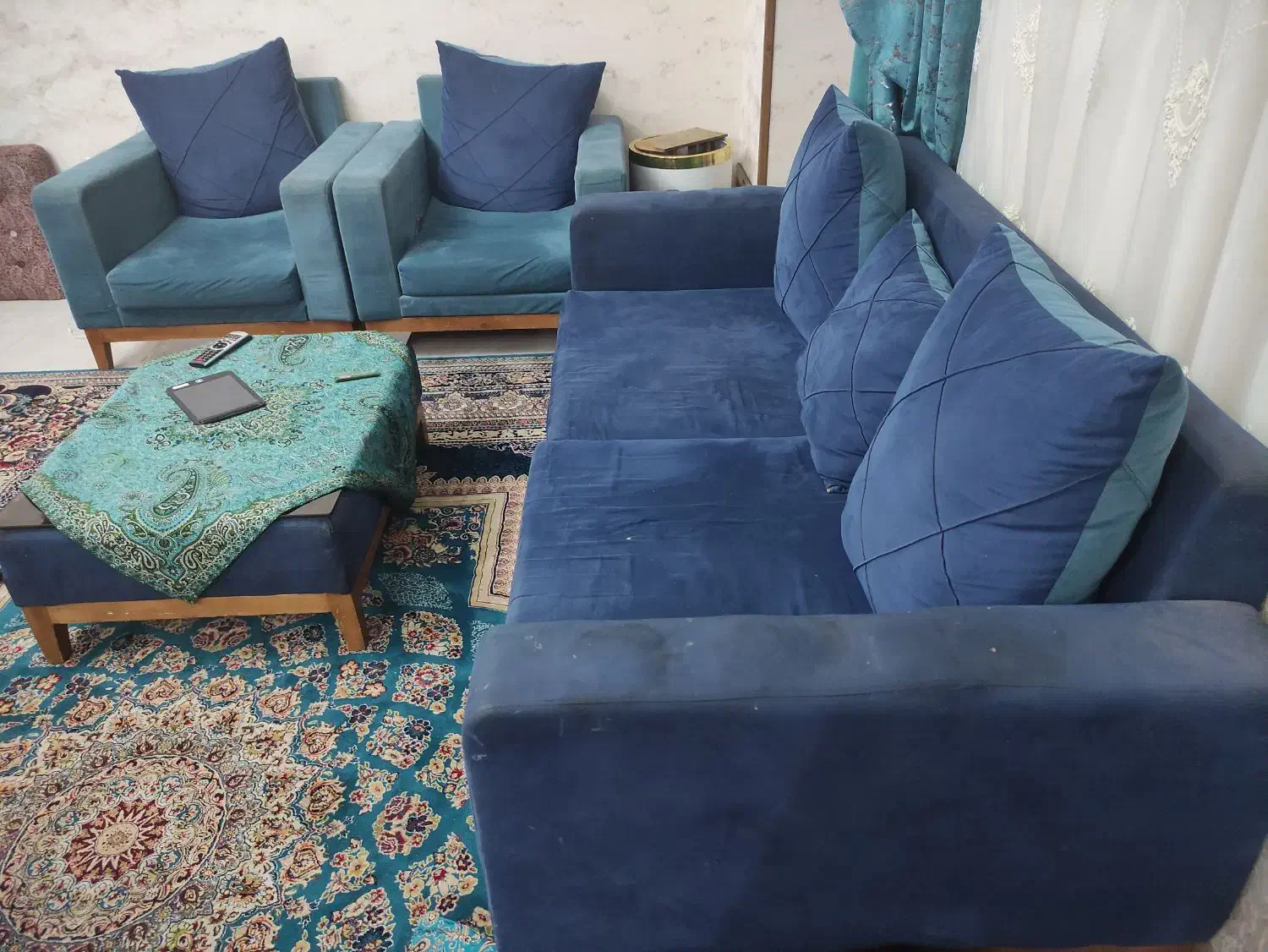 مبل هفت نفره|مبلمان خانگی و میز عسلی|محمدشهر, محمدشهر|دیوار