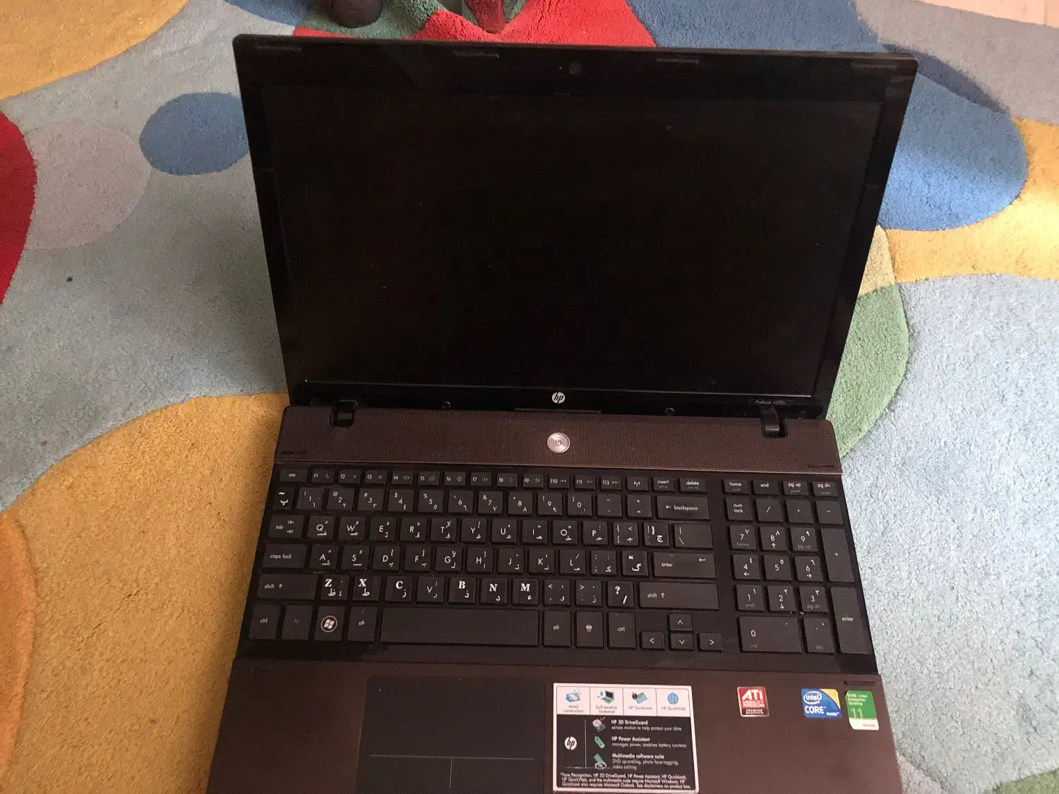 لپ تاپ  HP ProBook 4520s ارتقا یافته|رایانه همراه|تهران, پونک|دیوار