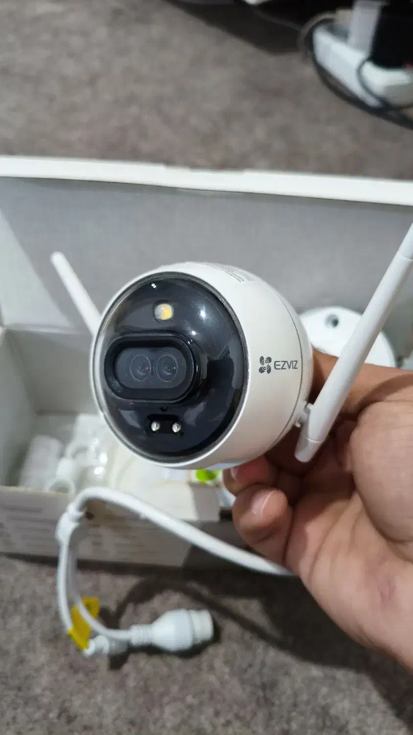 دوربین‌ دو‌ لنز با دید در شب رنگی ezviz c3x آکبند|دوربین مداربسته|پیرانشهر, |دیوار