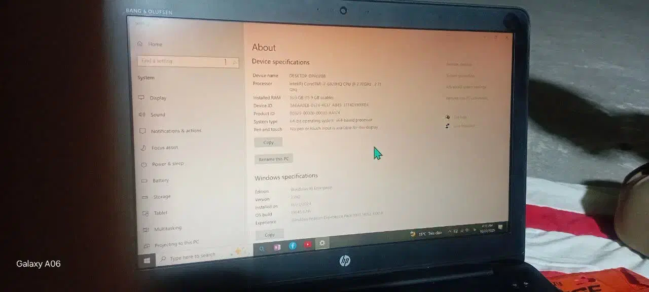 لب تاپ hpمدلzbook|رایانه همراه|اصفهان, برازنده|دیوار