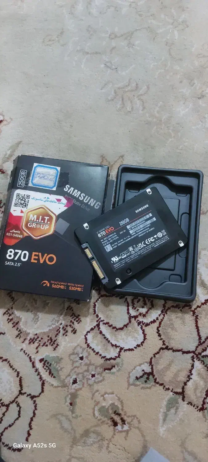 سامسونگ  SSD Evo 870|قطعات و لوازم جانبی رایانه|قم, نیروگاه|دیوار
