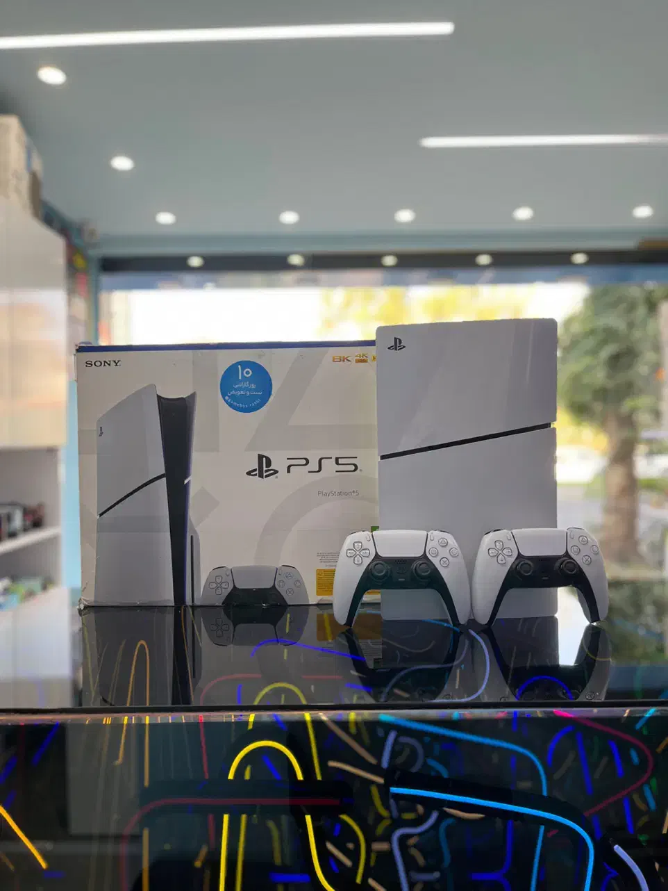 PS5 اسلیم استاندارد Slim standard اروپا دیسک خور|کنسول، بازی ویدئویی و آنلاین|رشت, منظریه|دیوار