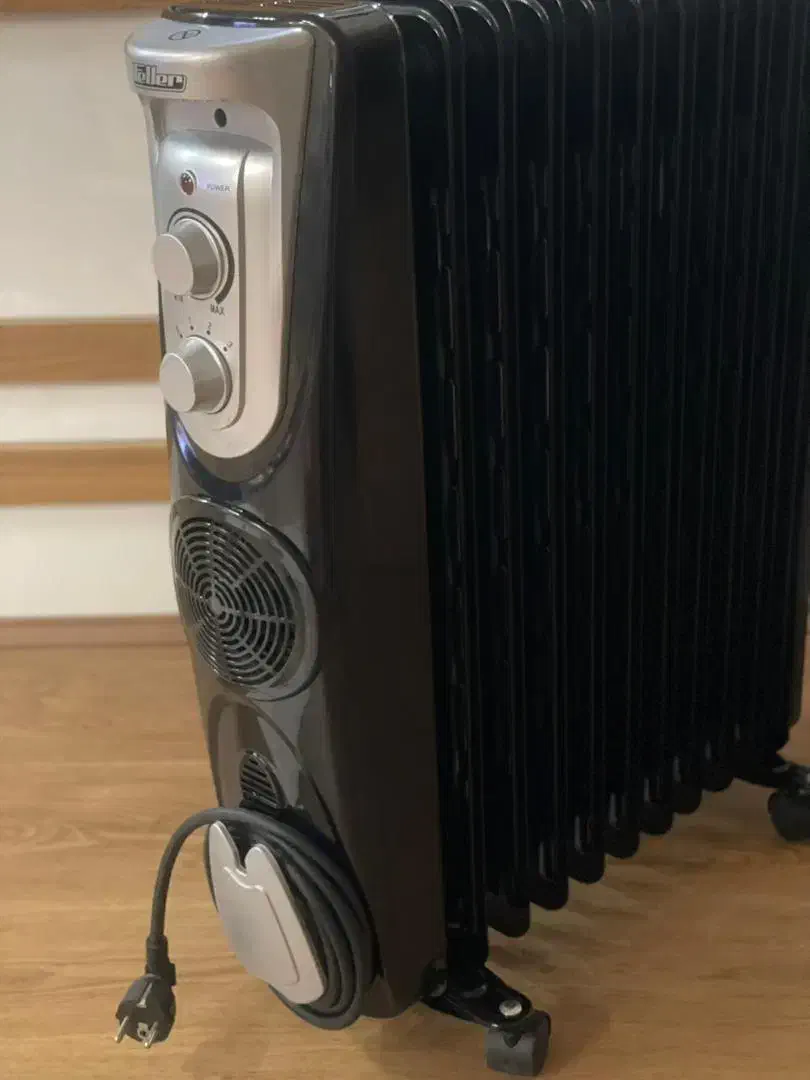 شوفاژ برقی فلر مدل ORF 23111 BK|بخاری، هیتر، شومینه|شیراز, غدیر جنوبی|دیوار