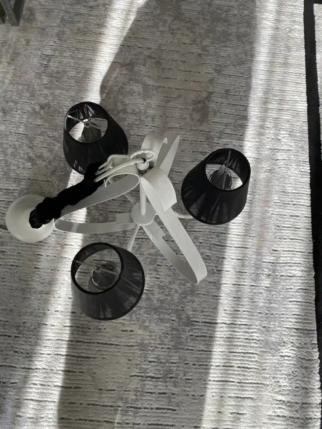 لوستر سه شاخه فلزی|لوستر و چراغ آویز|تهران, سهروردی|دیوار