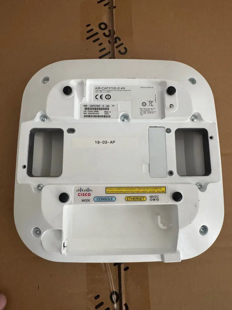 اکسس پوینت سیسکو Cisco AIR-AP2802I-B-K9|مودم و تجهیزات شبکه|تبریز, |دیوار