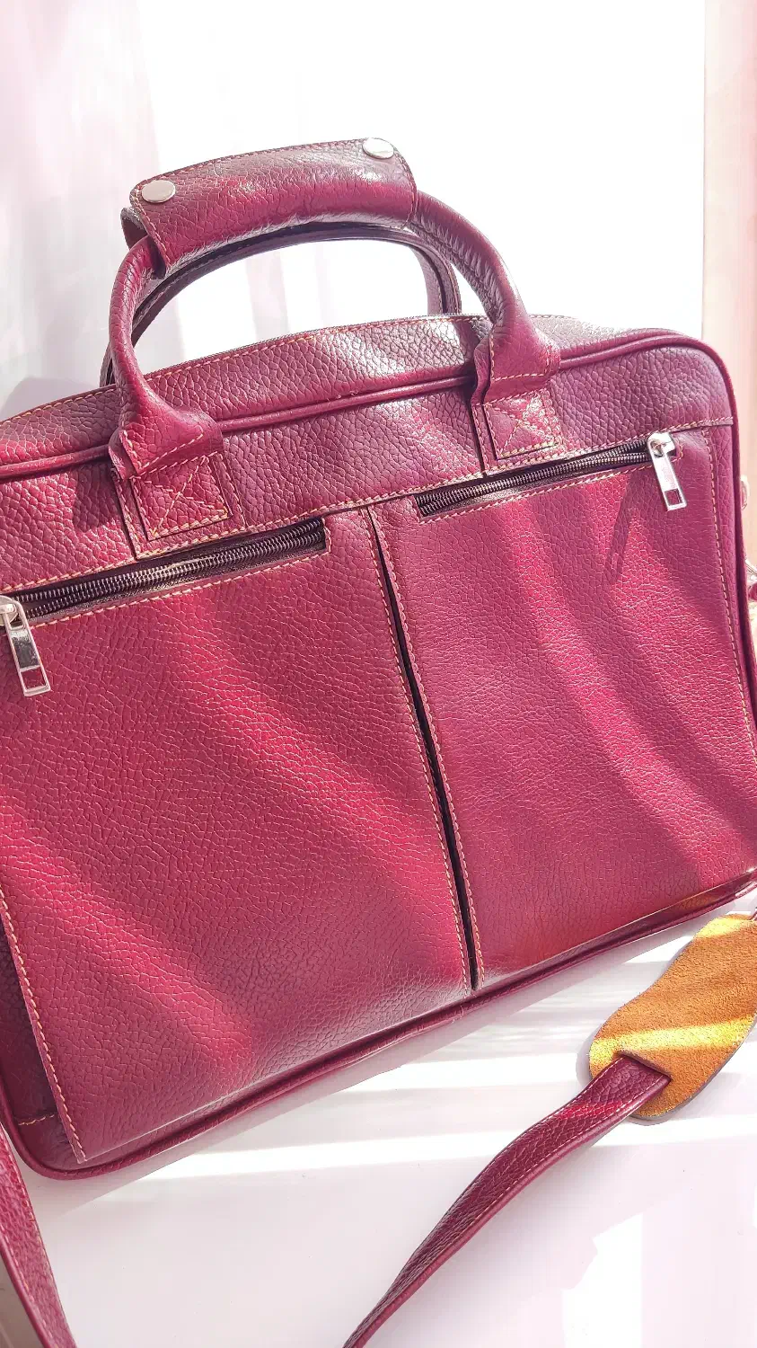 کیف لپ تاپ چرمی|کیف، کفش، کمربند|رباط‌کریم, رباط‌کریم|دیوار