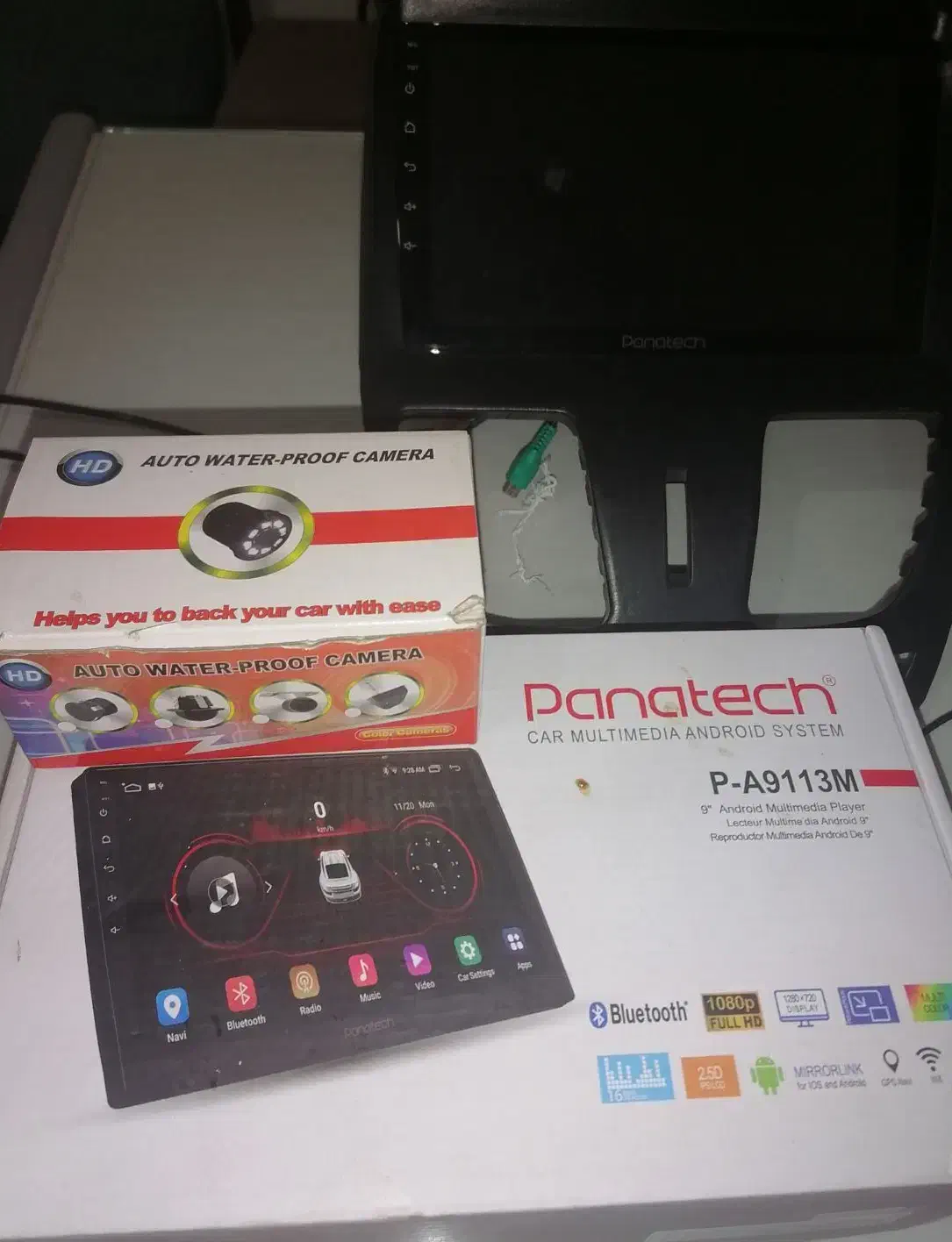 مانیتور خودرو با دوربین عقب|قطعات یدکی و لوازم جانبی|شیراز, شهرک گلستان|دیوار