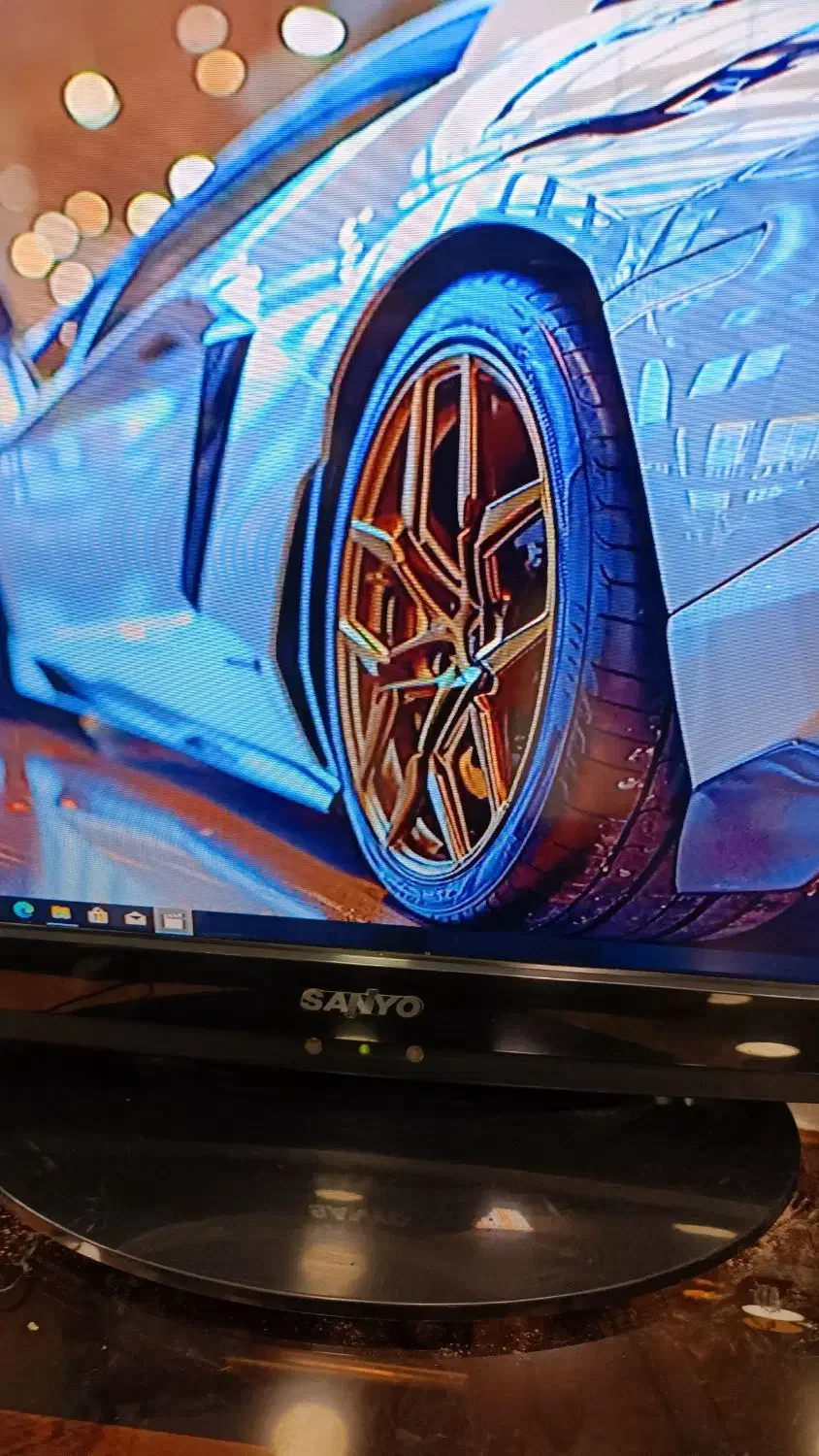 ال سی دی سانیو 24 اینچ|تلویزیون و پروژکتور|کرمانشاه, |دیوار