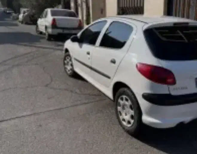 ۲۰۶ تیپ ۲ سفید|خودرو سواری و وانت|ارومیه, |دیوار