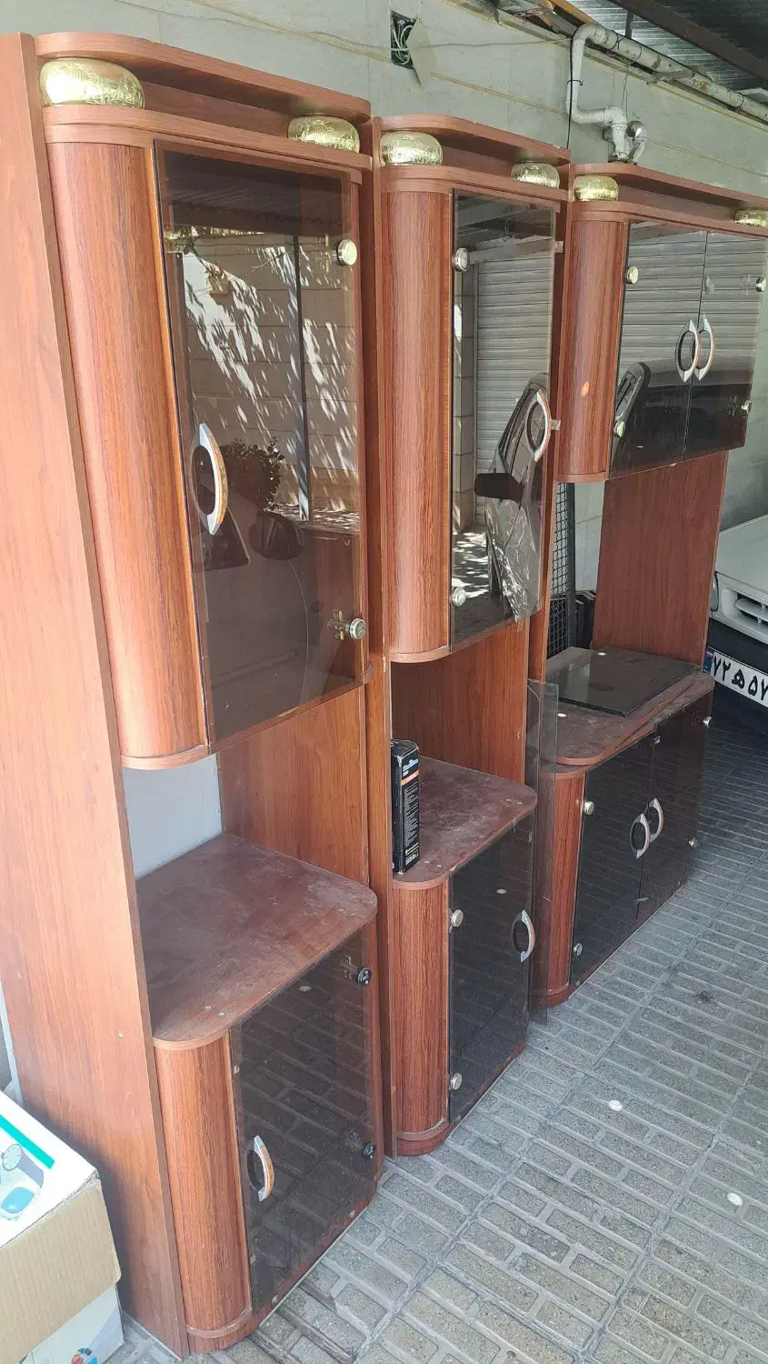 کمد ۳تیکه|جاکفشی، کمد، دراور|بم, |دیوار