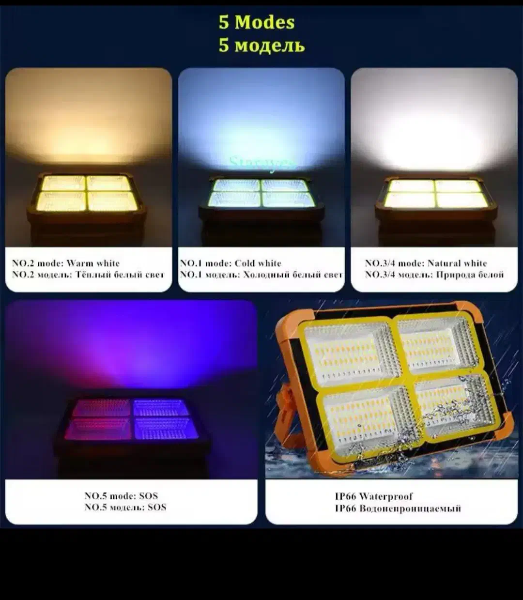 چراغ پروژکتوری سولار|لامپ و چراغ|زابل, |دیوار