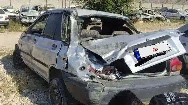 ماشین تصادفی پراید|خودرو سواری و وانت|نورآباد ممسنی, |دیوار