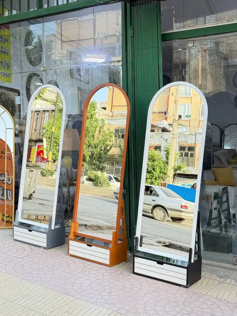 آینه باکس کلاسیک ویهان|آینه|ایلام, |دیوار