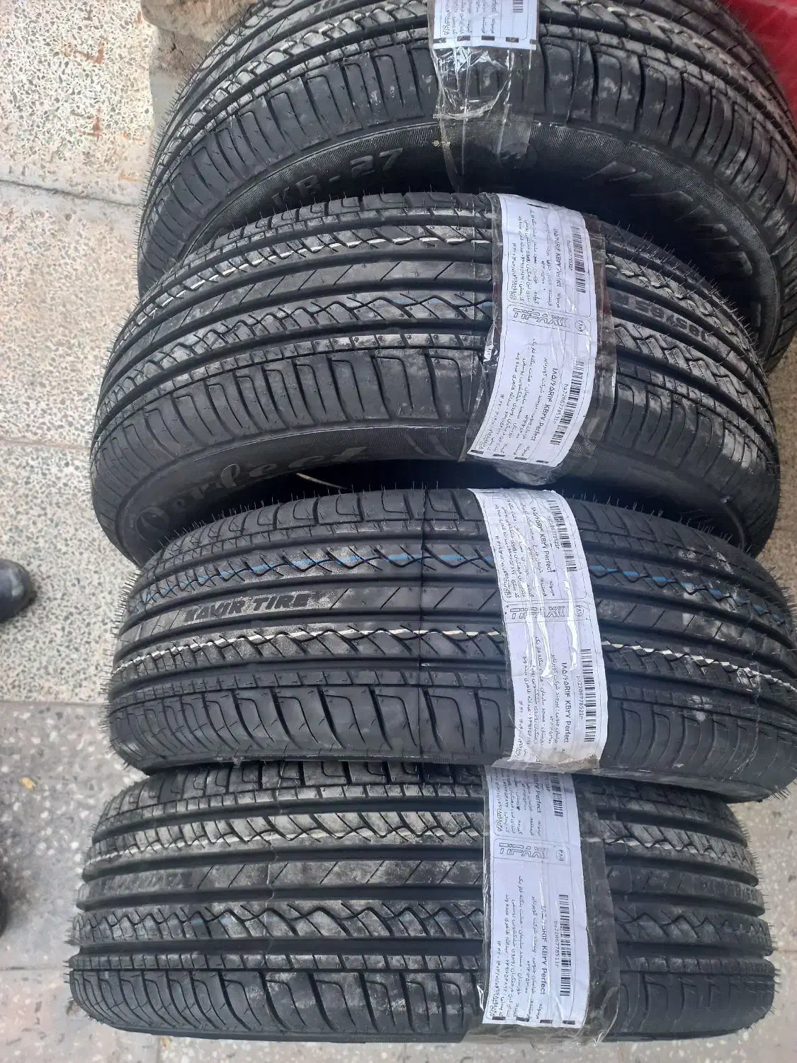 لاستیک کویر چهارفصل پژو ۱۸۵/ R14  نو|قطعات یدکی و لوازم جانبی|مسجد سلیمان, |دیوار