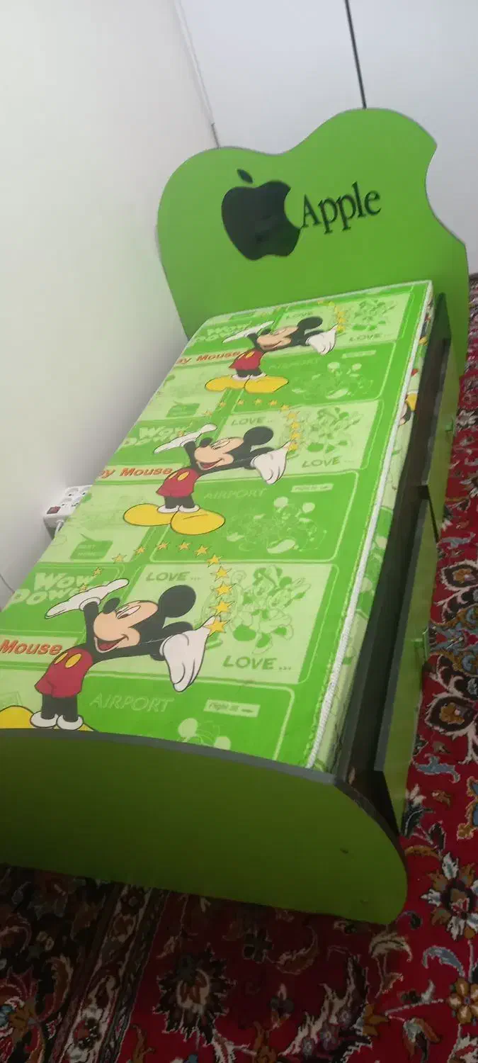 تخت یکنفره نوجوان وکودک|تخت و سرویس خواب|نیشابور, امام خمینی|دیوار