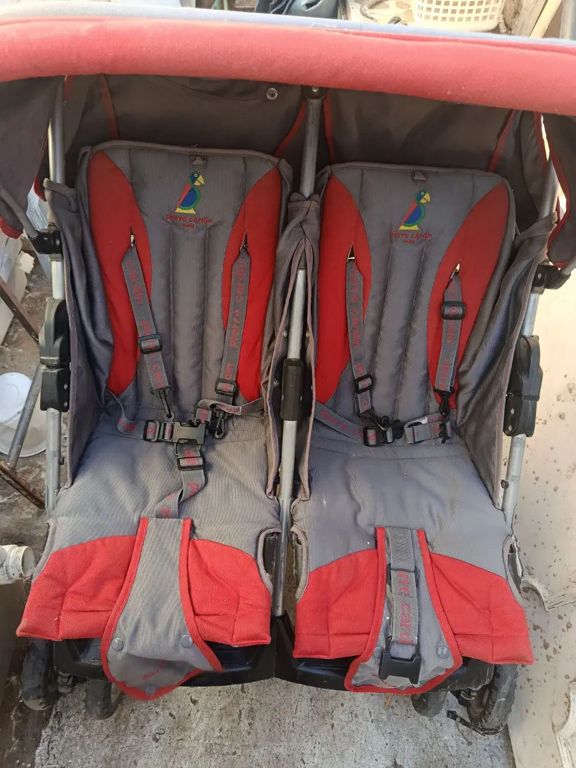 کالسکه دوقلو پیرگاردن|کالسکه و لوازم جانبی|مشهد, گاز|دیوار