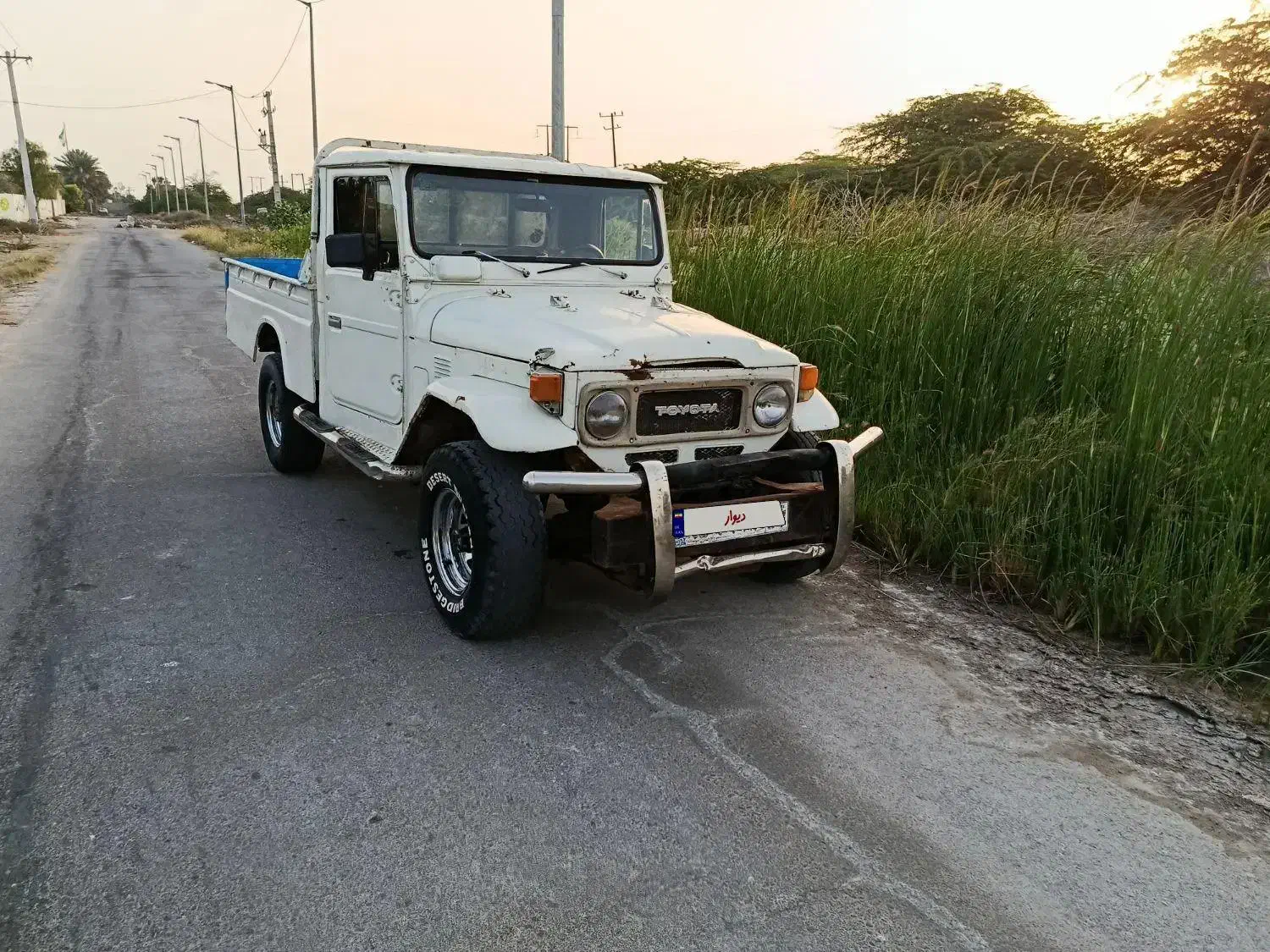 تویوتا لندکروز 2f|خودرو سواری و وانت|کنارک, |دیوار