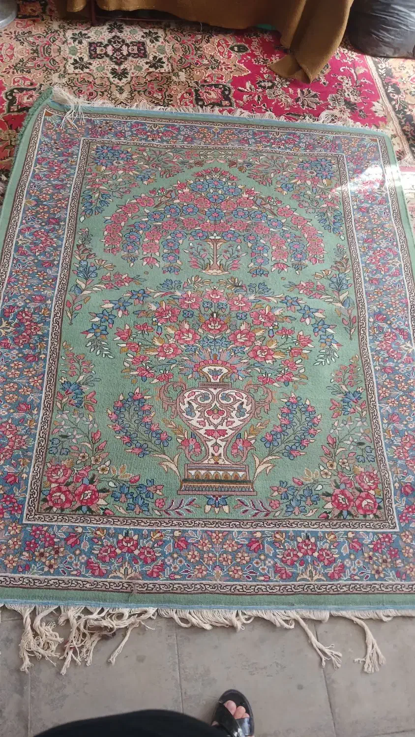 فروش قالیچه دستباف|فرش|کرمان, |دیوار